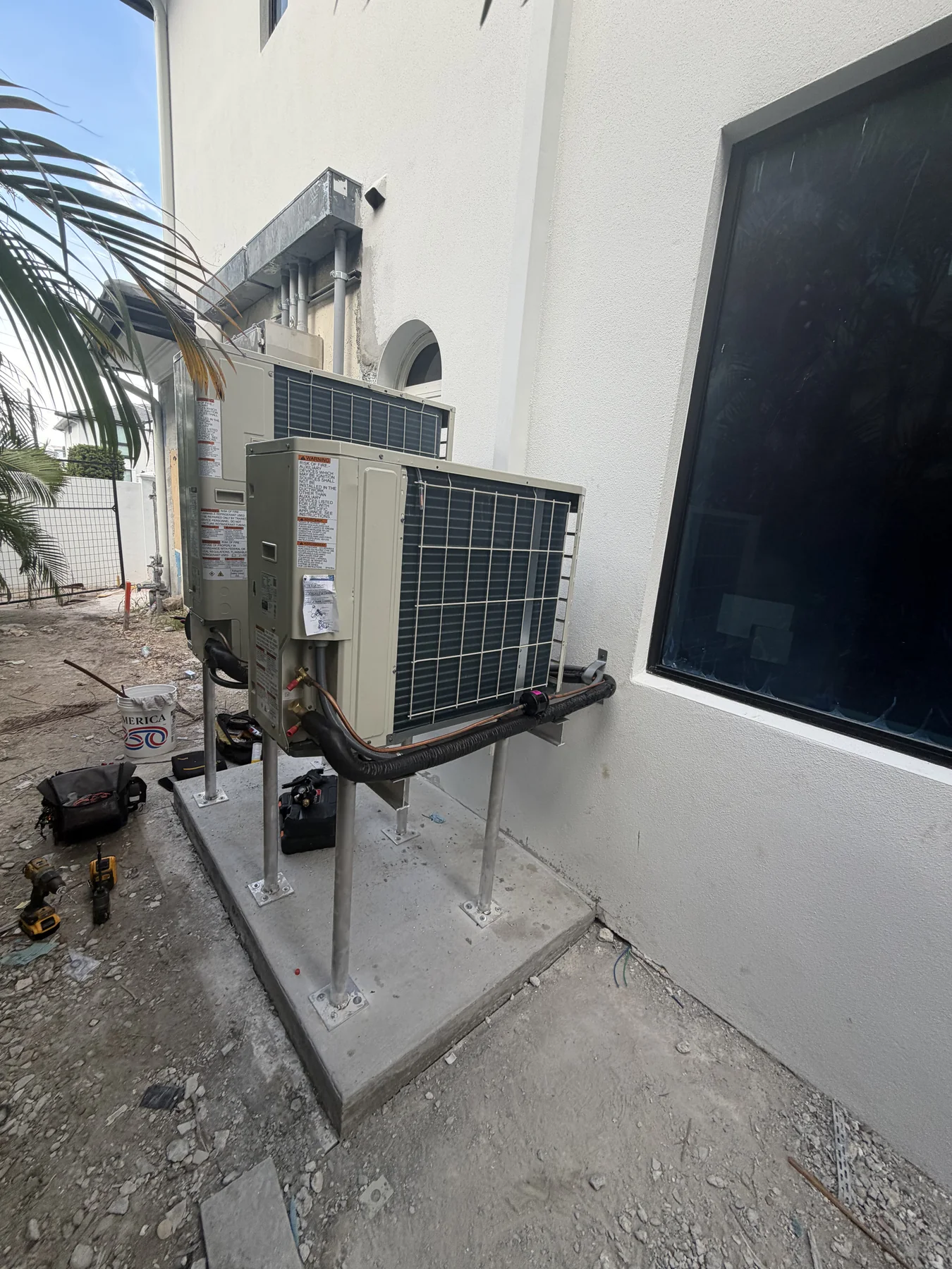 Photo from a Daikin Fit air-conditioning installation
